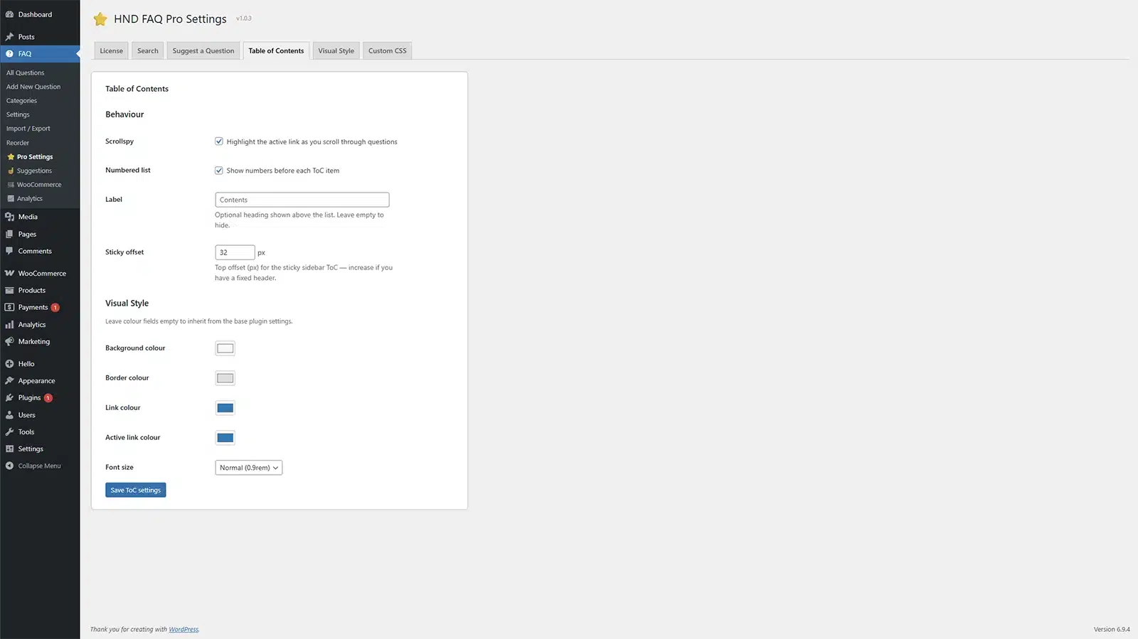 HND FAQ Pro - versatile FAQ plugin for Wordpress and Woocommerce