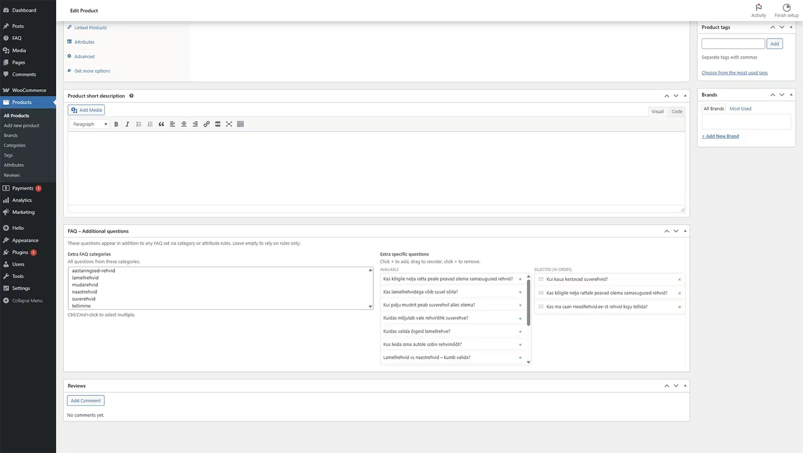 HND FAQ Pro - versatile FAQ plugin for Wordpress and Woocommerce