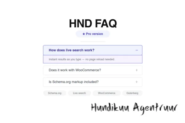 HND FAQ Pro